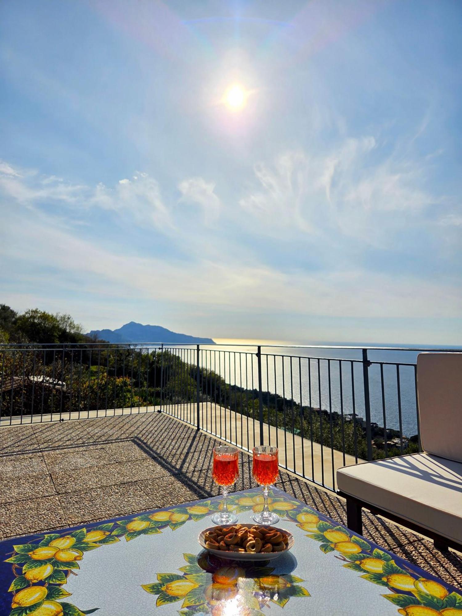 Villa Sun&Relax Massa Lubrense Esterno foto