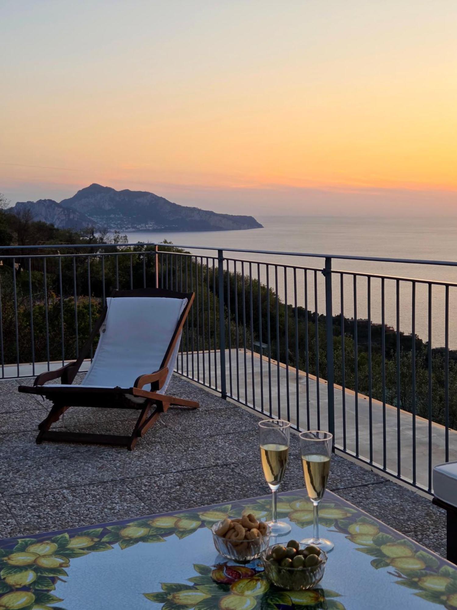 Villa Sun&Relax Massa Lubrense Esterno foto